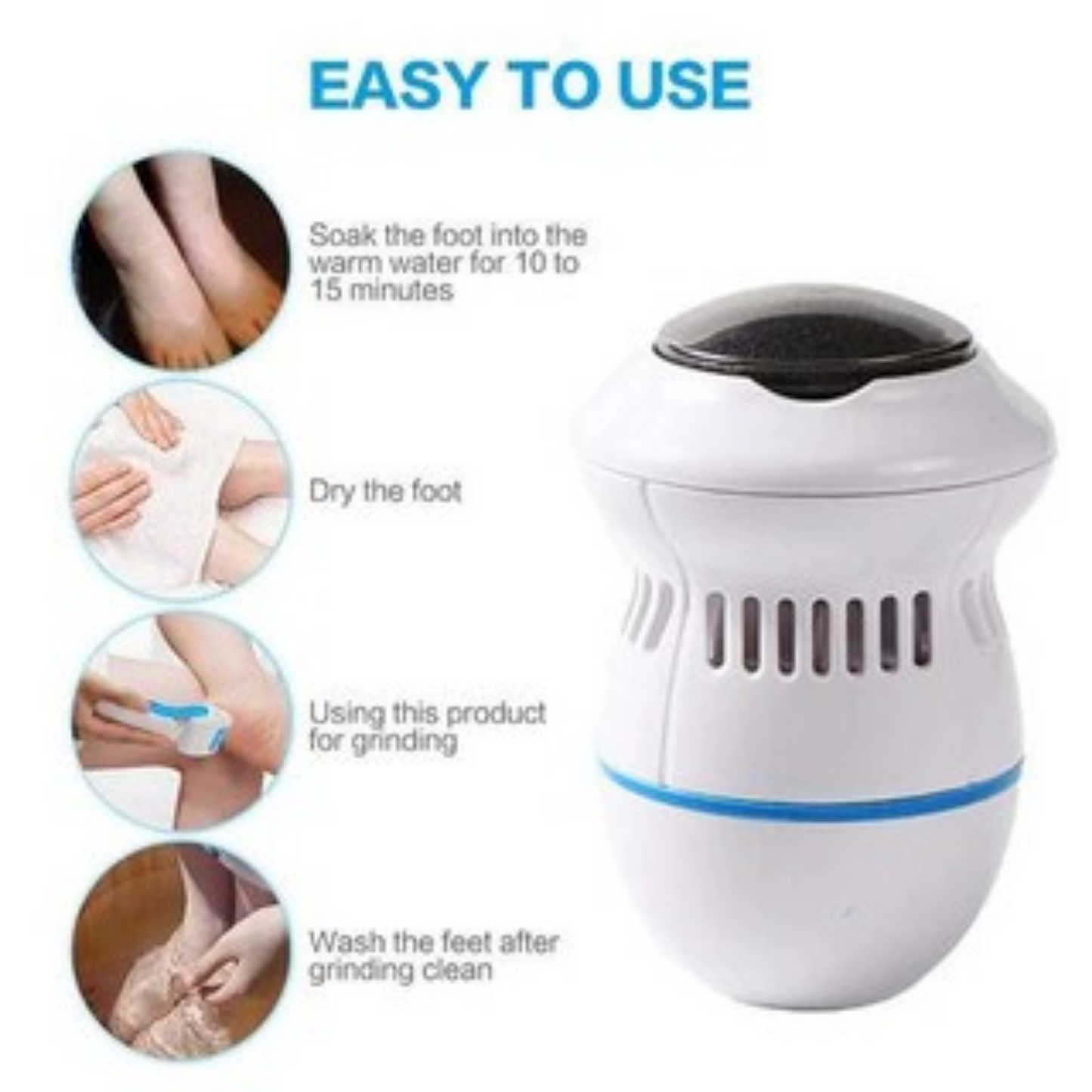 ELECTRIC FOOT CALLUS REMOVER (JAPAN MADE - HIGH QUALITY)