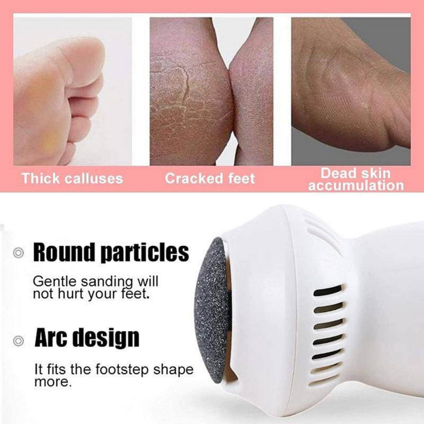 ELECTRIC FOOT CALLUS REMOVER (JAPAN MADE - HIGH QUALITY)