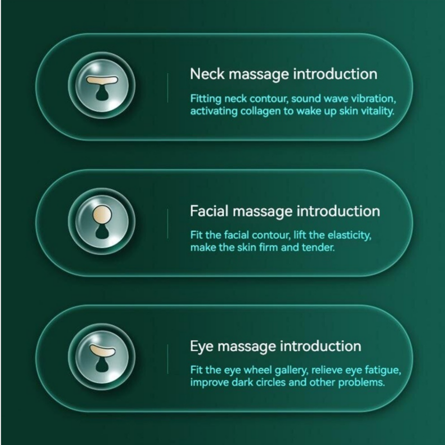 3 in 1 FACE MASSAGER (HIGH QUALITY)