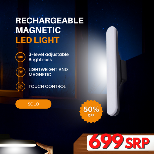 MAGNETIC RECHARGEABLE LED LIGHT