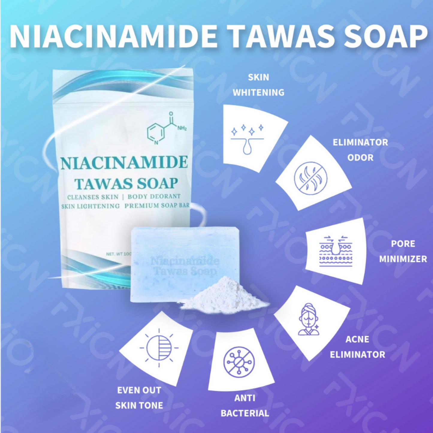 NIACINAMIDE TAWAS SOAP