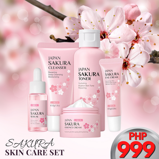 JAPAN SAKURA SKIN CARE SET (AUTHENTIC)