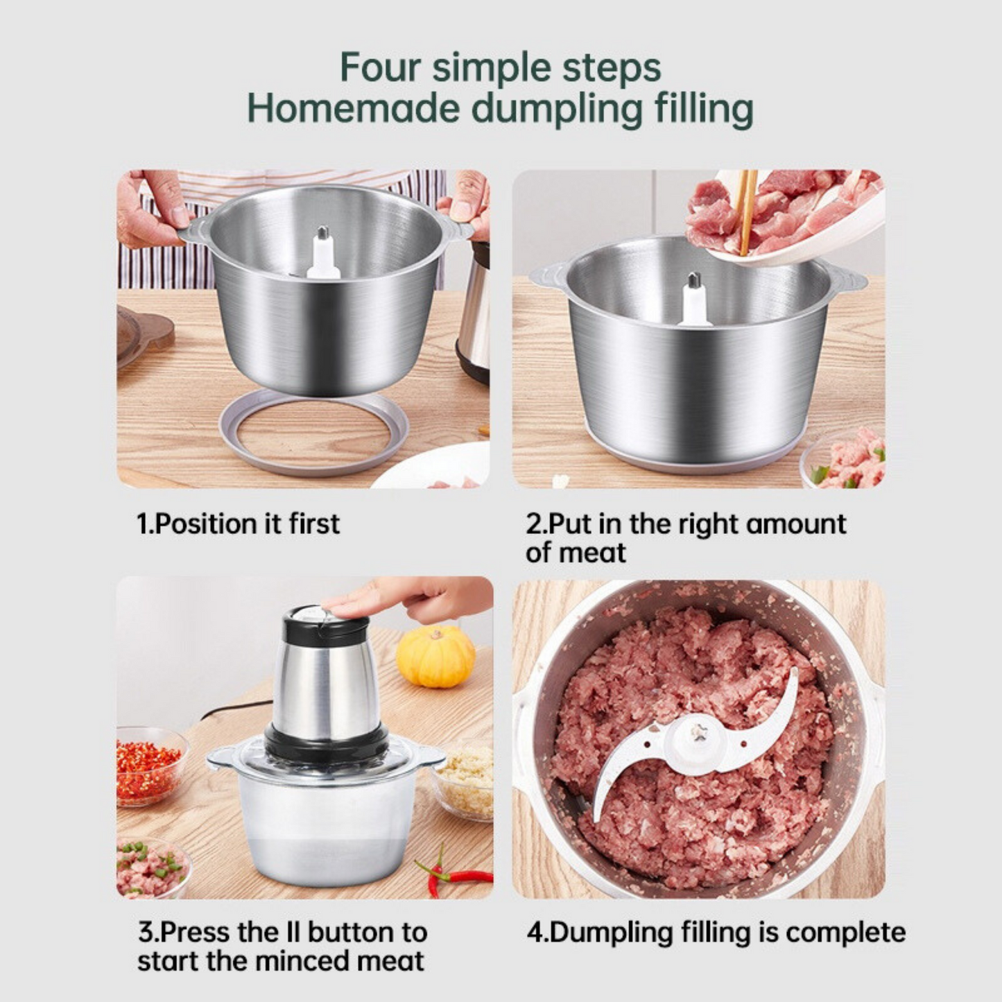 PRISMA - Multi-Functional Food Processor (JAPAN MADE - HIGH QUALITY)