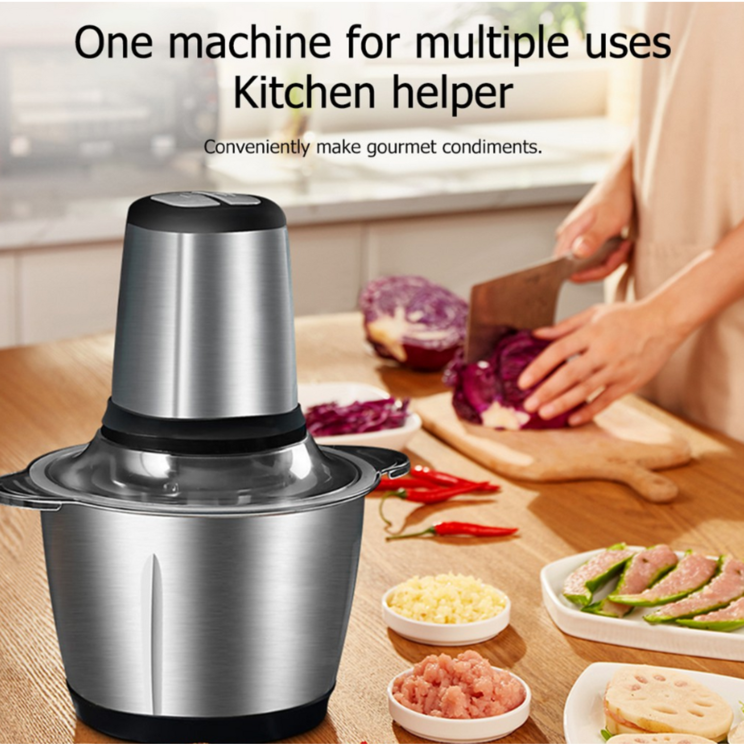 Multi-Functional Food Processor (JAPAN MADE - HIGH QUALITY!)