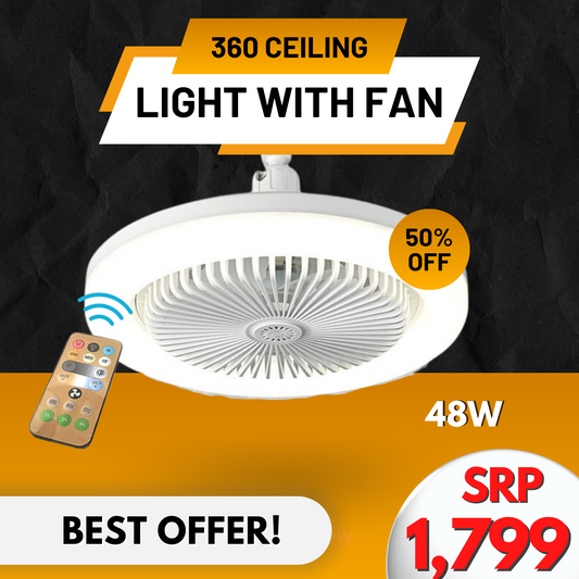 CEILING FAN WITH LIGHT (HIGH QUALITY)