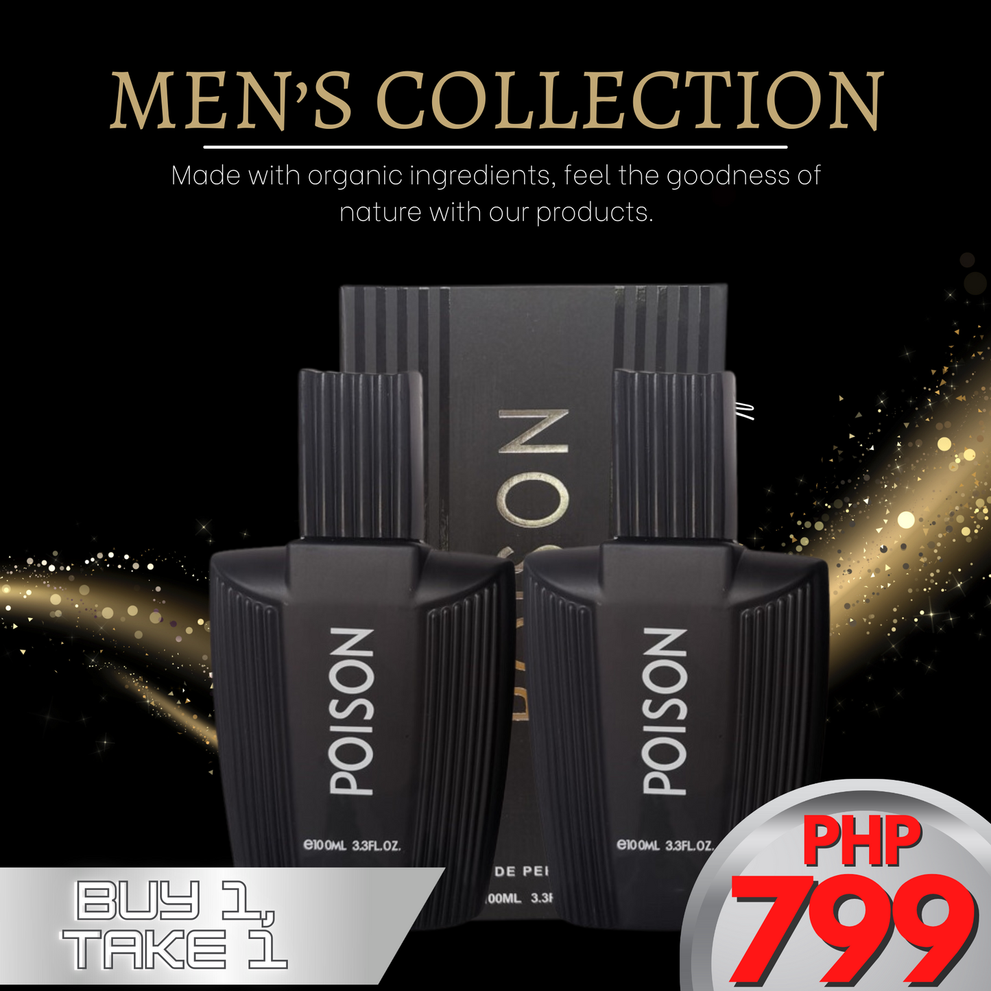 POISON PERFUME - MEN'S COLLECTION ( HIGH QUALITY)