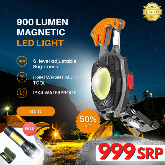 900 LUMENS - Magnetic Mini LED Work Light