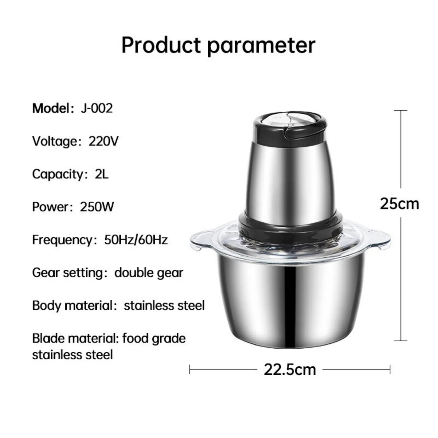 Multi-Functional Food Processor (JAPAN MADE - HIGH QUALITY!)