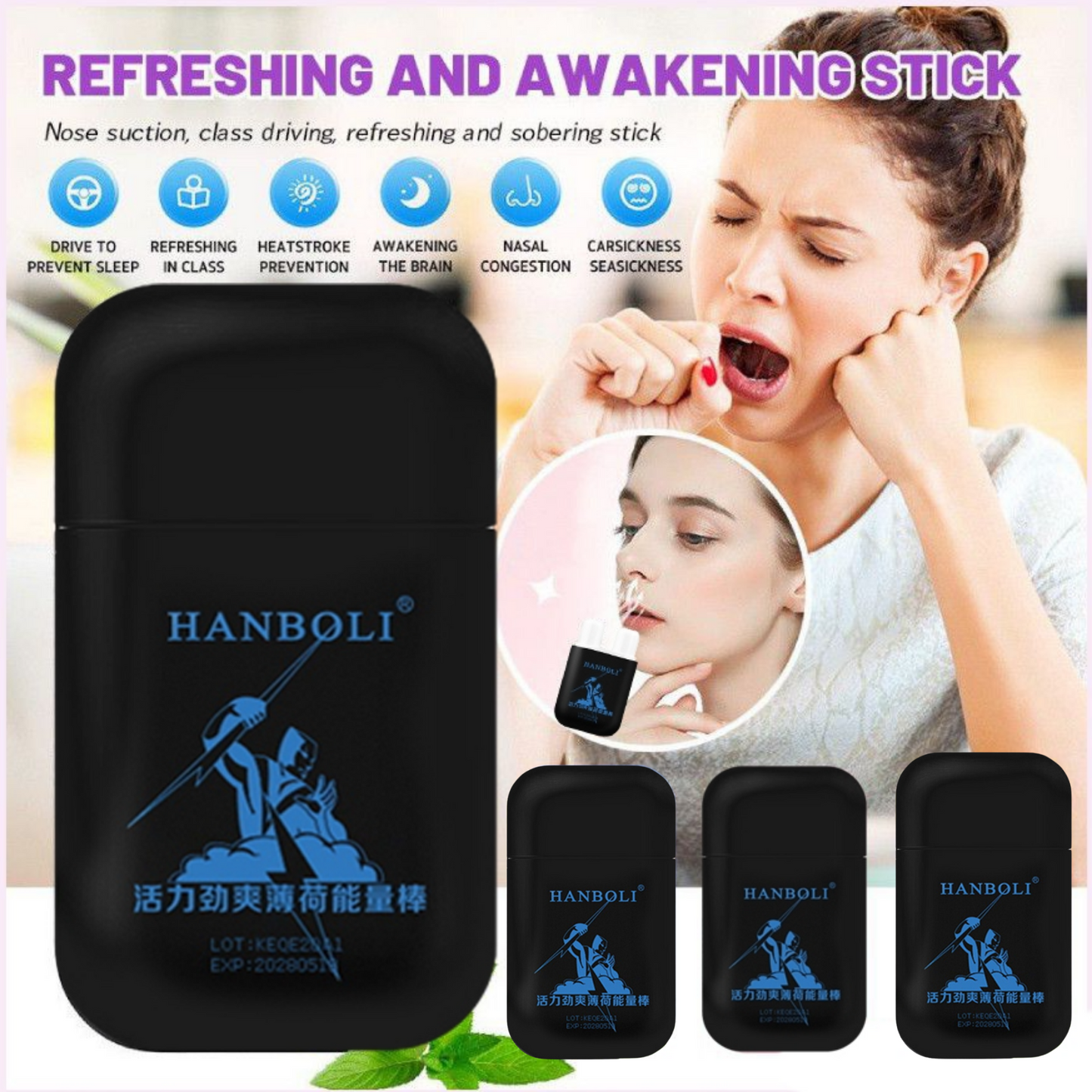 DOUBLE HOLE HERBAL INHALER (AUTHENTIC)