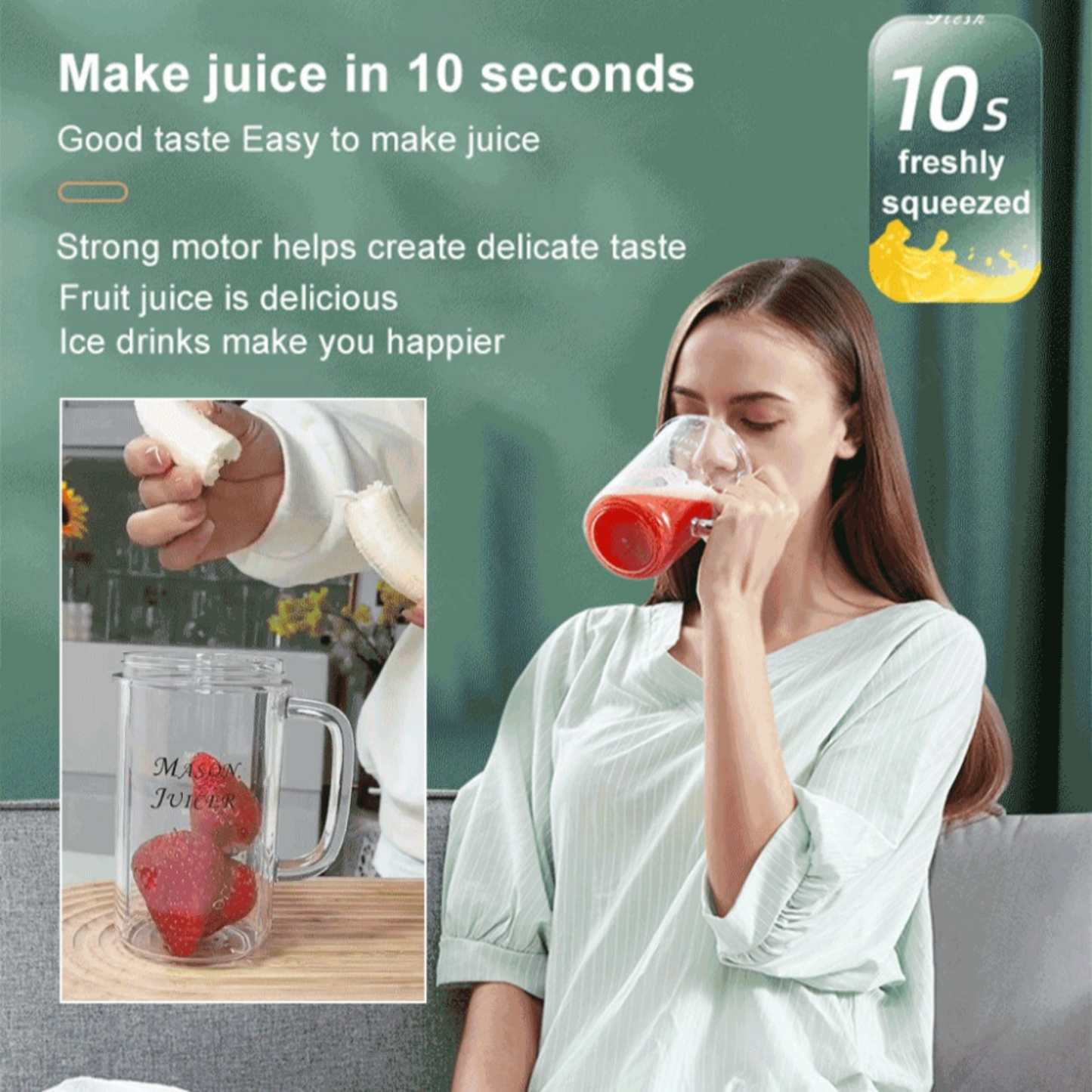 CRUSHER JUICER - AUTHENTIC FROM JAPAN