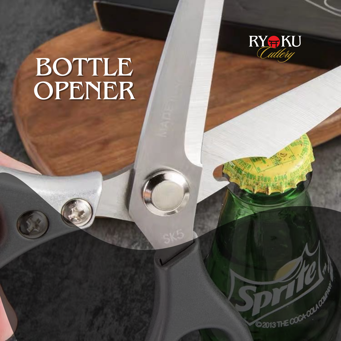 RYOKU JAPANESE SCISSOR (TITANIUM ALLOY)