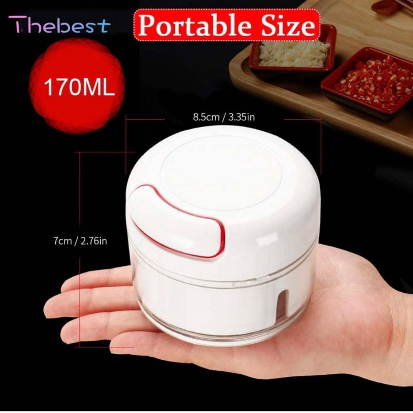 MINI FOOD CHOPPER (JAPAN MADE - HIGH QUALITY!)