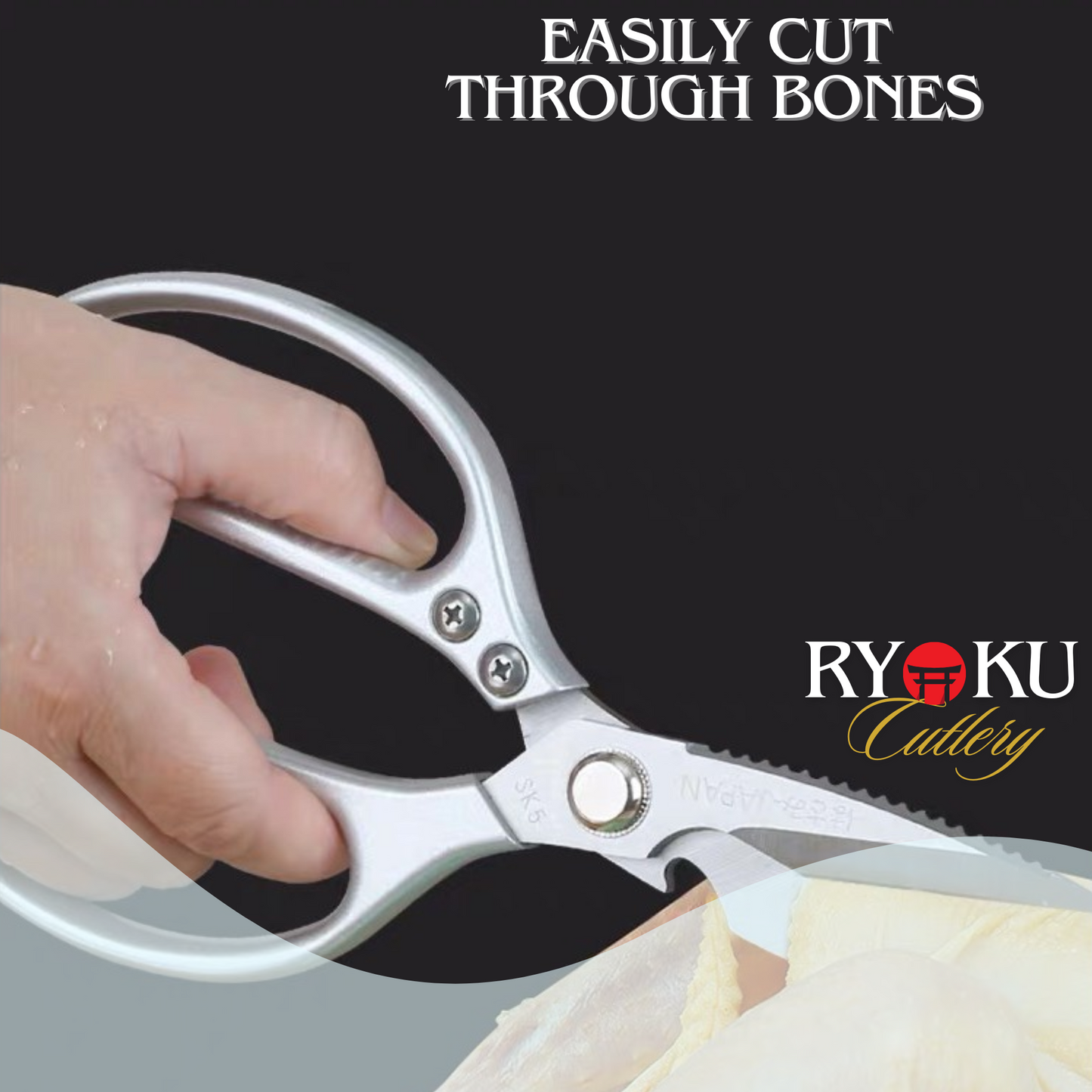 RYOKU JAPANESE SCISSOR (TITANIUM ALLOY)