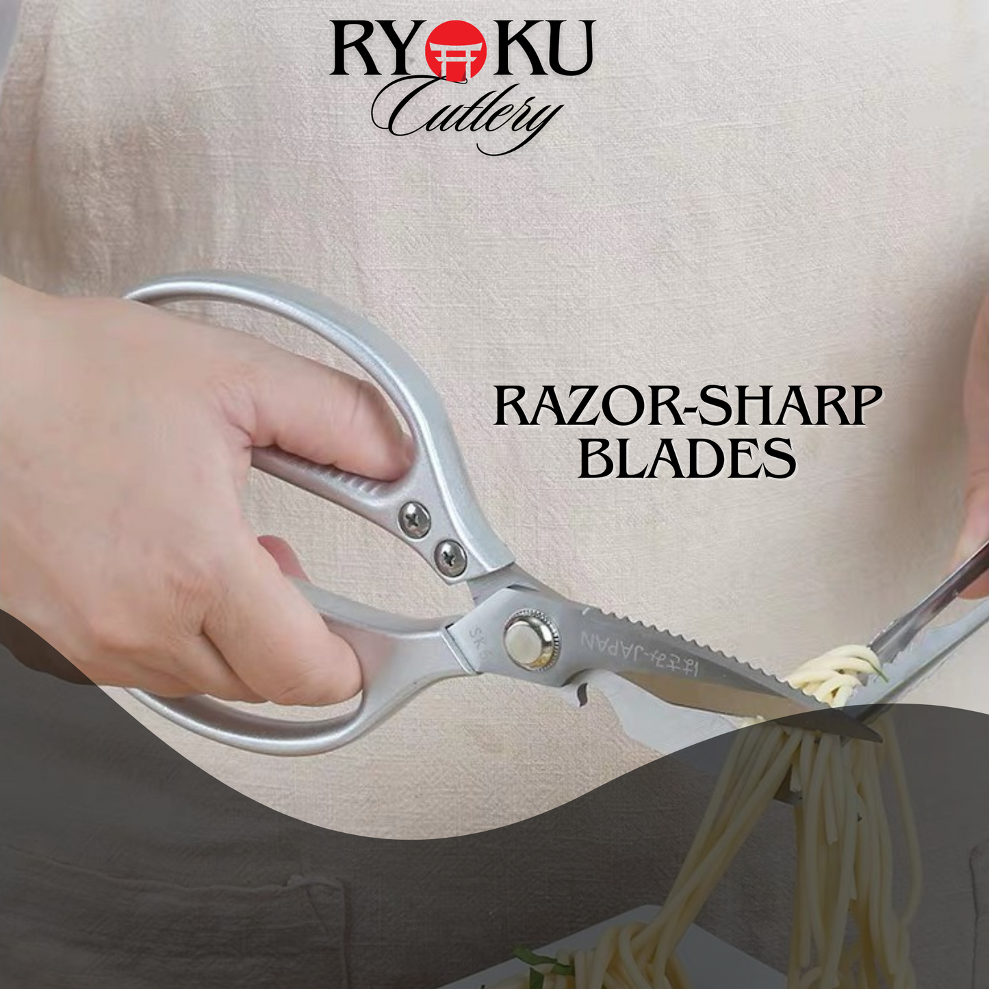 RYOKU JAPANESE SCISSOR (TITANIUM ALLOY)