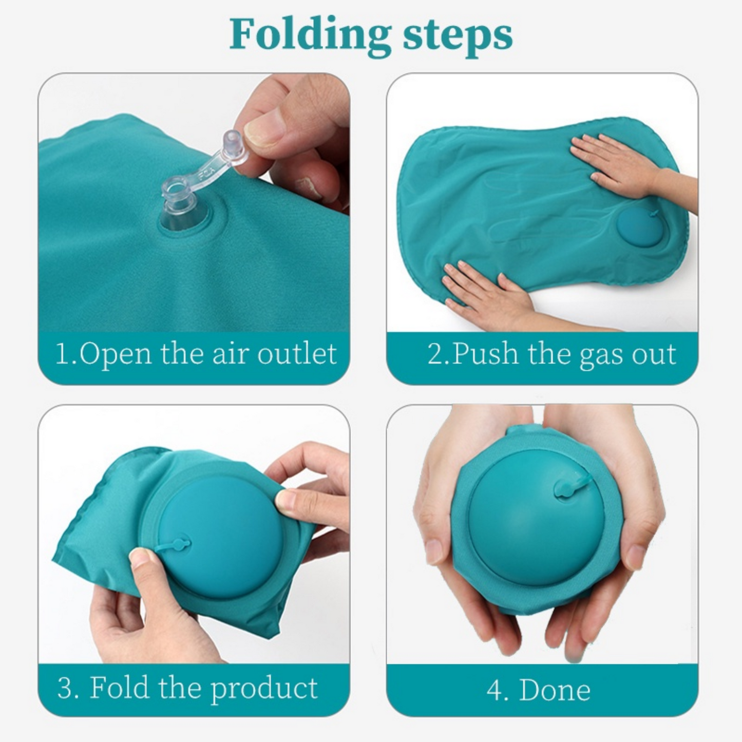 INFLATABLE CAMPING AND TRAVEL PILLOW (HIGH QUALITY)