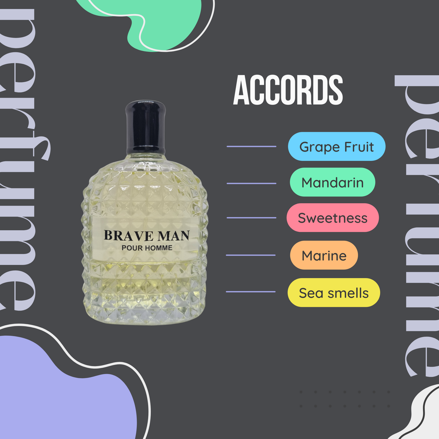 BRAVEMAN PERFUME - HIGH QUALITY