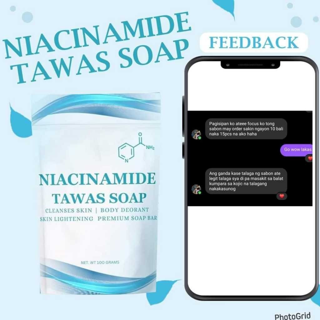 NIACINAMIDE TAWAS SOAP