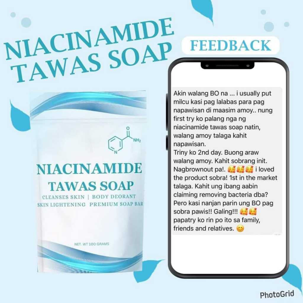 NIACINAMIDE TAWAS SOAP