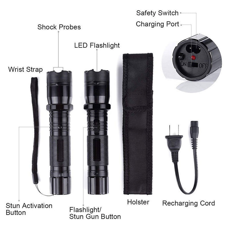 SELF-DEFENSE SHOCK FLASHLIGHT