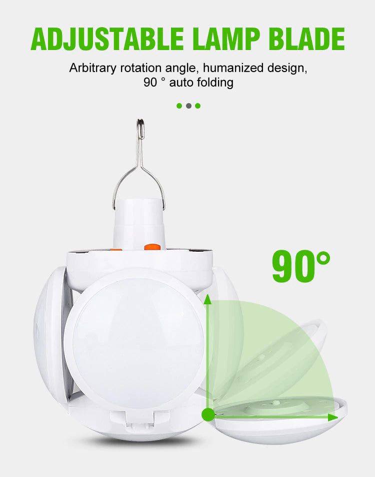 300W SUPER BRIGHT - Solar Spherical Light