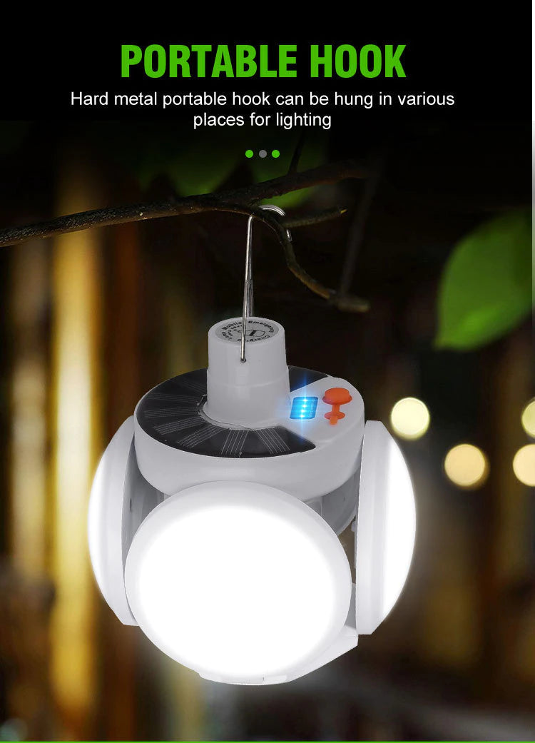 300W SUPER BRIGHT - Solar Spherical Light