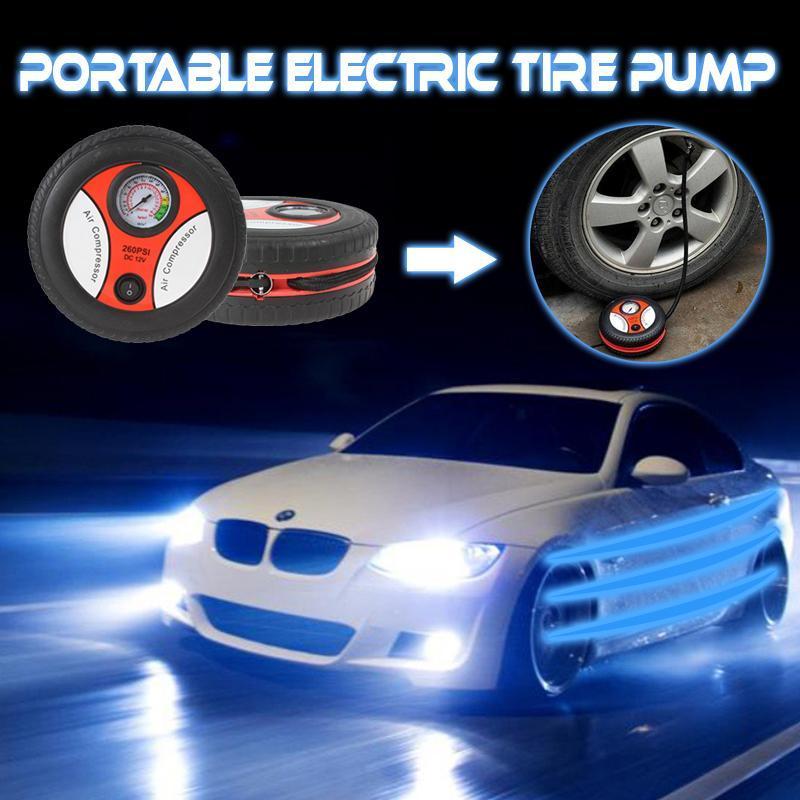 (Last Day 50% OFF!) Portable Electric Tire Pump