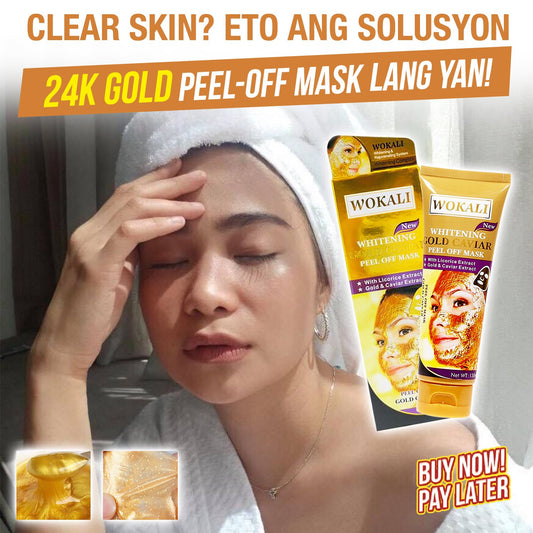 Gold Wokali Peel Off Mask