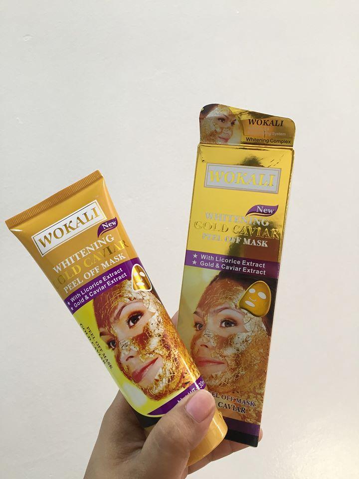 Gold Wokali Peel Off Mask