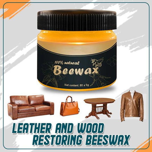 Leather and Wood Restoring Beeswax