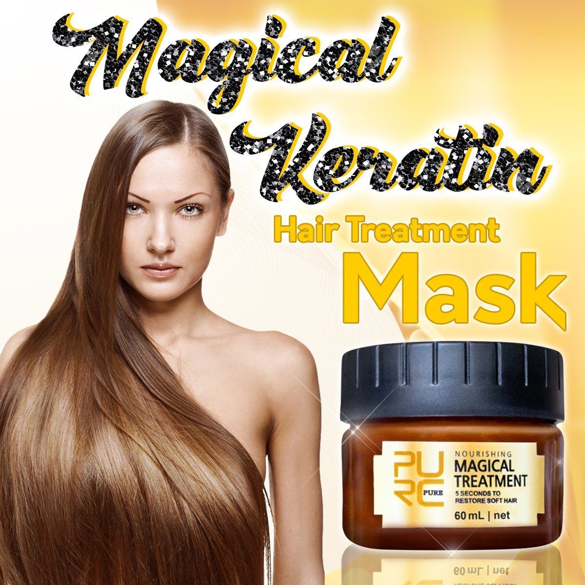 Magical Keratin Hair Treatment Mask - BUY 1 TAKE 1